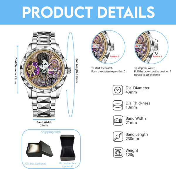 Prince Alloy Luxury Quartz Watch - MAITM 11868