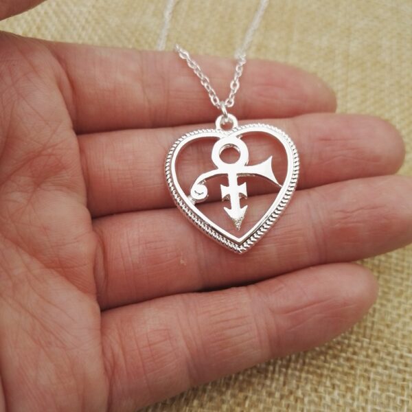 Prince Heart Shape Love Symbol Necklace - MAITM DROP120