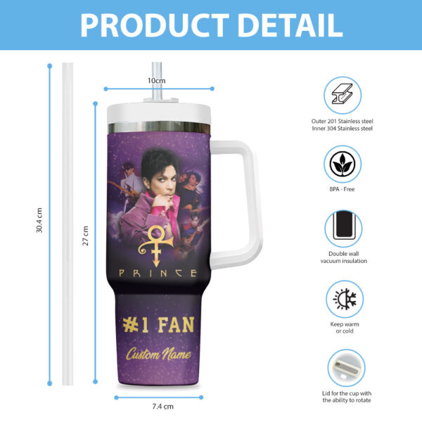 Personalized Prince 40oz Stanley Tumbler - HOATT 11198