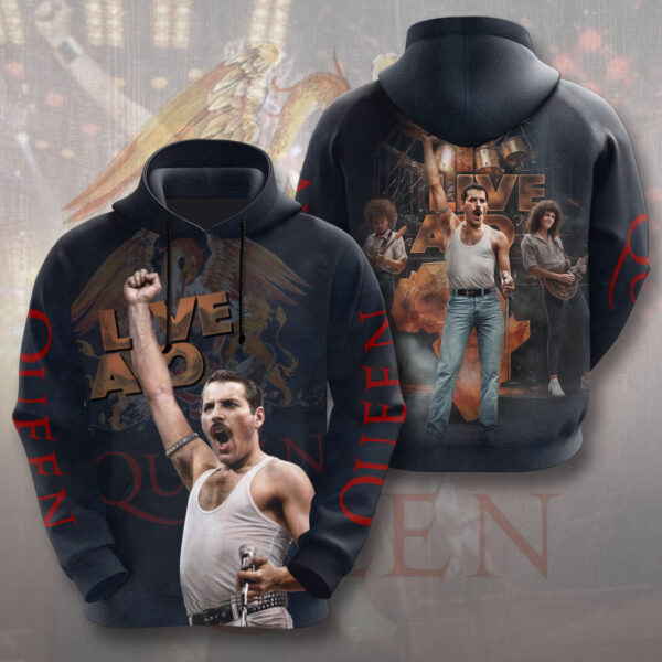 Queen Band x Freddie Mercury 3D Apparel - MAITM 11566