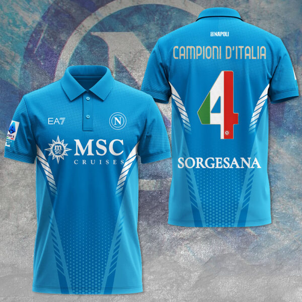 S.S.C. Napoli 3D Apparel - MAITM 11386
