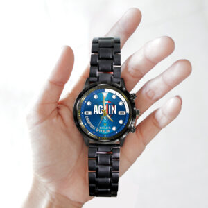 S.S.C. Napoli x Rolex Black Stainless Steel Watch - MAITM 11495