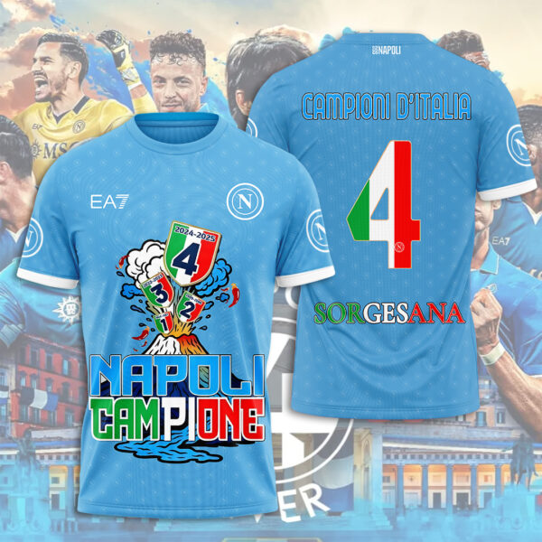S.S.C. Napoli 3D Apparel - GNE NEW412
