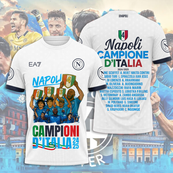 S.S.C. Napoli 3D Apparel - GNE NEW418