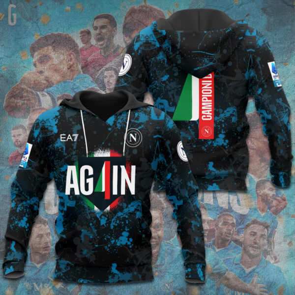 S.S.C. Napoli 3D Apparel - GNE 3614