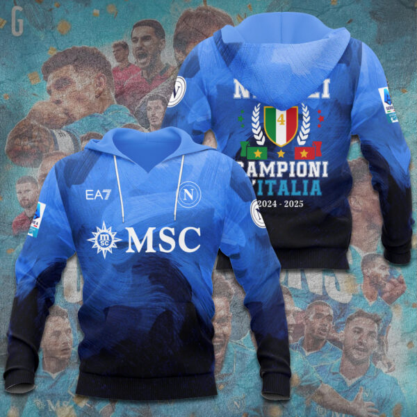 S.S.C. Napoli 3D Apparel - GNE 3637