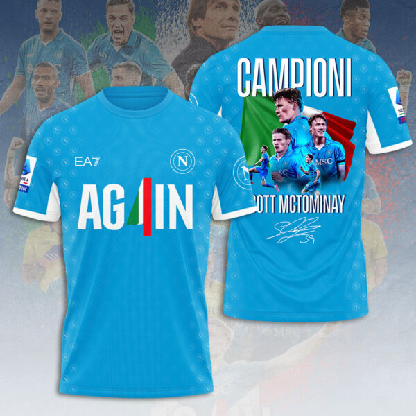 Scott McTominay x S.S.C. Napoli 3D Apparel - HOATT 10996