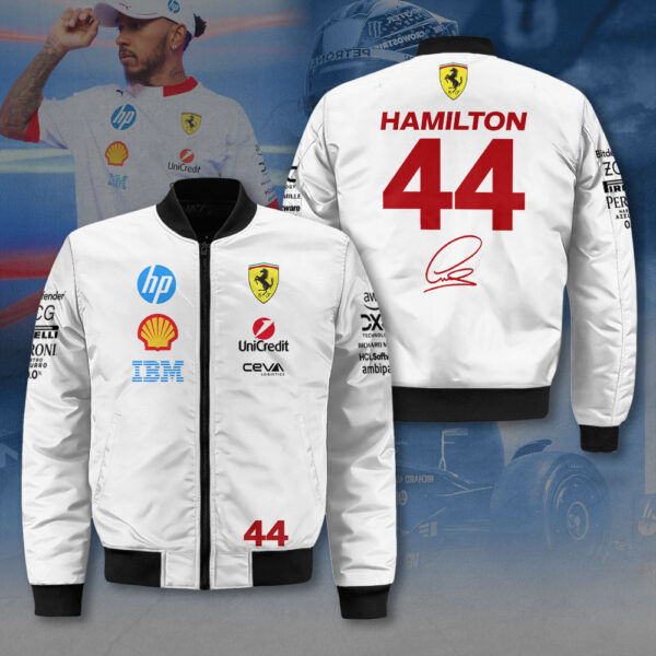 Scuderia Ferrari x Lewis Hamilton 3D Bomber Jacket - MAITM 11638