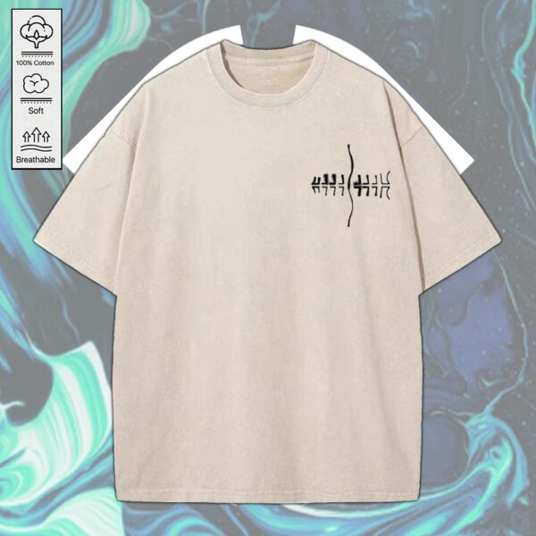 Spiritbox 2D Acid Washed Cotton Shirt - MEDIA 044