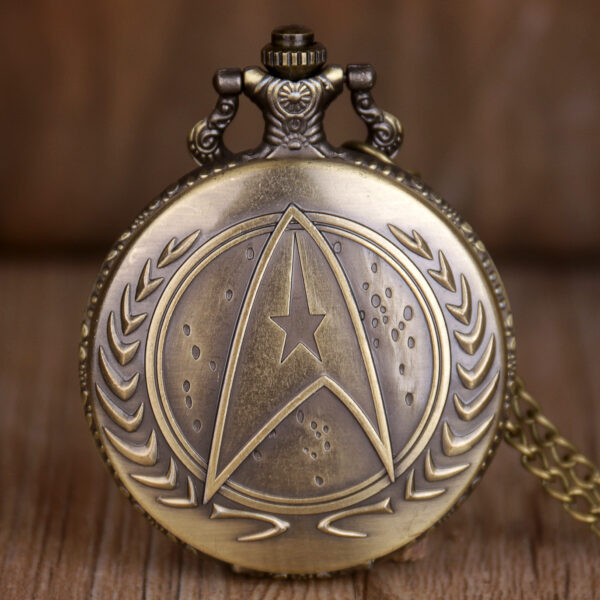 Star Trek Bronze Quartz Pocket Watch - MAITM DROP116