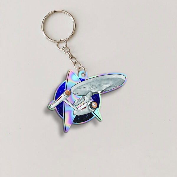 Star Trek Custom Shape 1-sided Keychain - MAITM 11506