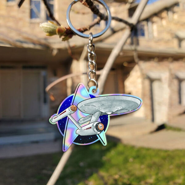 Star Trek Custom Shape 1-sided Keychain - MAITM 11506