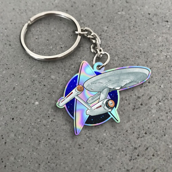 Star Trek Custom Shape 1-sided Keychain - MAITM 11506