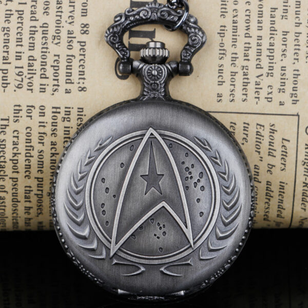 Star Trek Grey Quartz Pocket Watch - MAITM DROP117