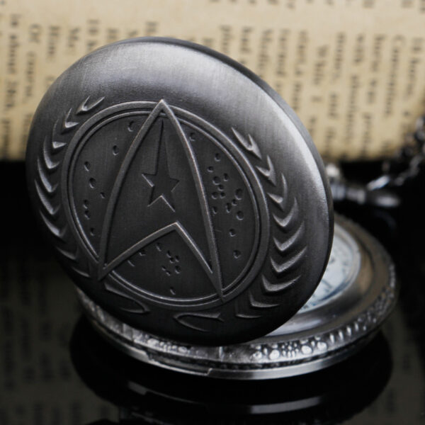 Star Trek Grey Quartz Pocket Watch - MAITM DROP117