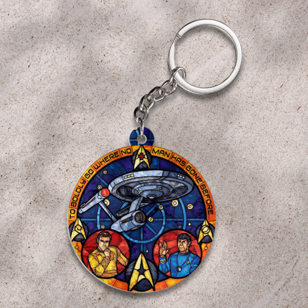 Star Trek Custom Shape 1-sided Keychain - HOATT 11162