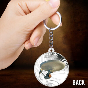 Star Trek Custom Shape 2-sided Keychain - HOATT 11340
