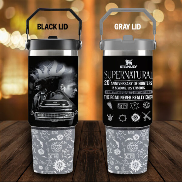 Supernatural Flip Straw 30oz Tumbler - TANTN 13413