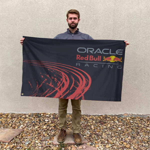 Red Bull Racing F1 3D House Flag - TANTN 13332