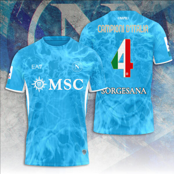 S.S.C. Napoli 3D Apparel - TANTN 13348