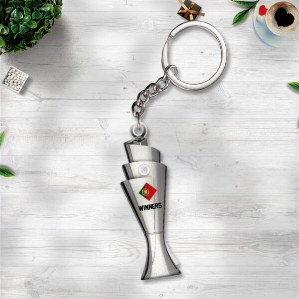 Portugal National Football Team Custom Shape 2-sided Keychain - TANTN 13463