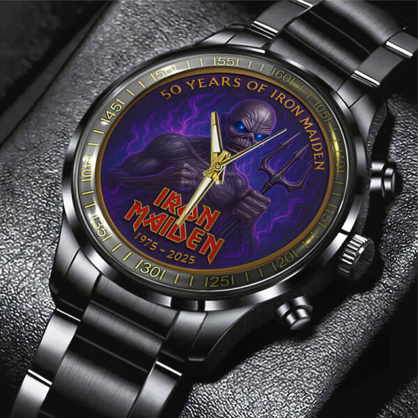 IRMA Black Stainless Steel Watch - TANTN 13509