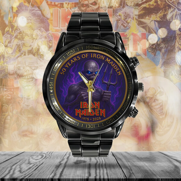 IRMA Black Stainless Steel Watch - TANTN 13509