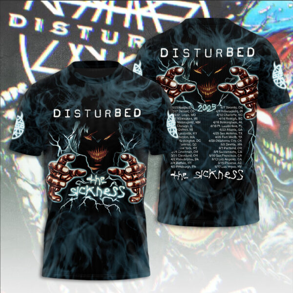 Disturbed 3D Apparel - TANTN 13665