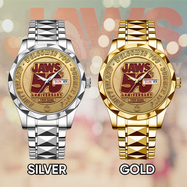 Personalized Jaws Alloy Luxury Quartz Watch - TANTN 13720