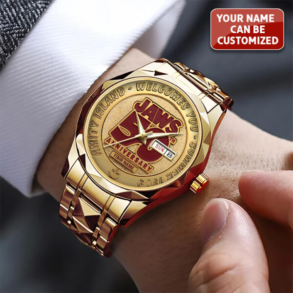 Personalized Jaws Alloy Luxury Quartz Watch - TANTN 13720
