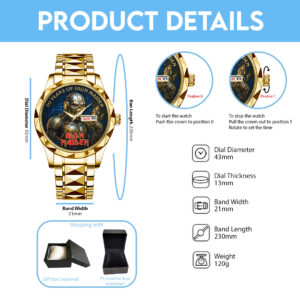 IRMA Alloy Luxury Quartz Watch - TANTN 13769