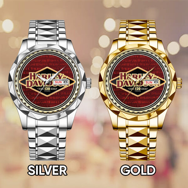 Harley Davidson Alloy Luxury Quartz Watch - TANTN 13777