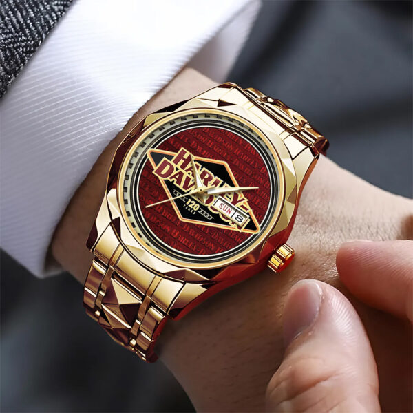 Harley Davidson Alloy Luxury Quartz Watch - TANTN 13777