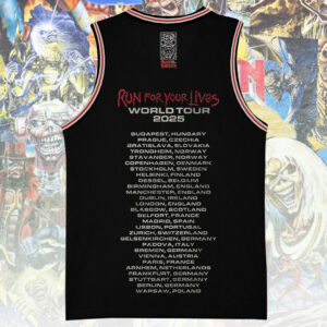 Iron Maiden Basketball Jersey - TANTN 13786