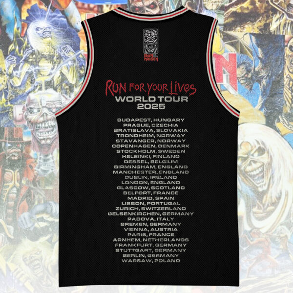 Iron Maiden Basketball Jersey - TANTN 13786
