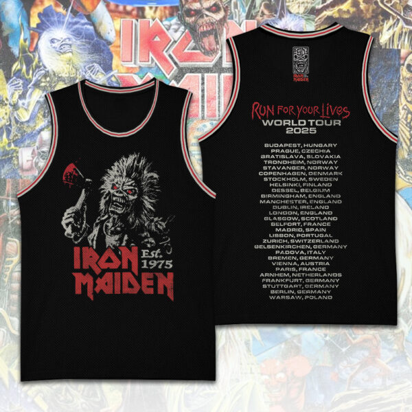Iron Maiden Basketball Jersey - TANTN 13786