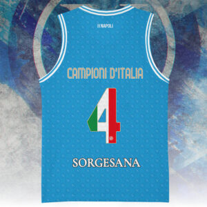 S.S.C. Napoli Basketball Jersey - TANTN 13806