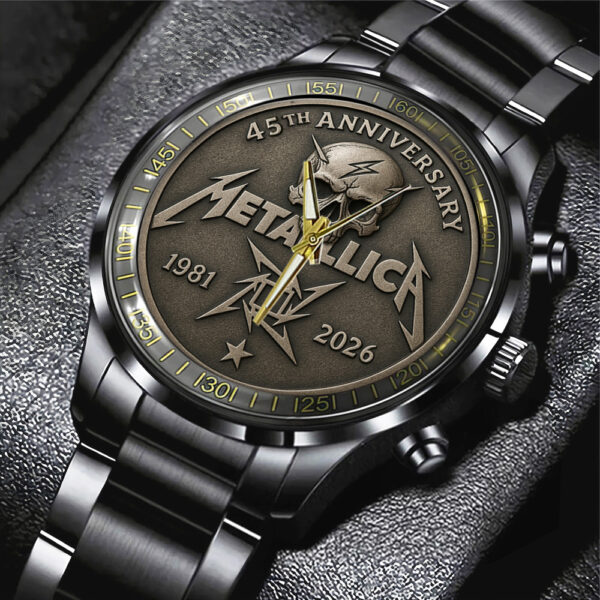 MET Band Black Stainless Steel Watch - TANTN 13815