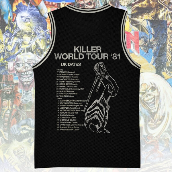 Iron Maiden Basketball Jersey - TANTN 13824