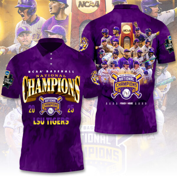 LSU Tigers Baseball 3D Apparel - TANTN 13826
