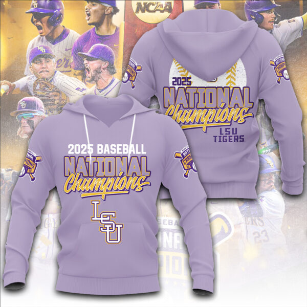 LSU Tigers Baseball 3D Apparel - TANTN 13864