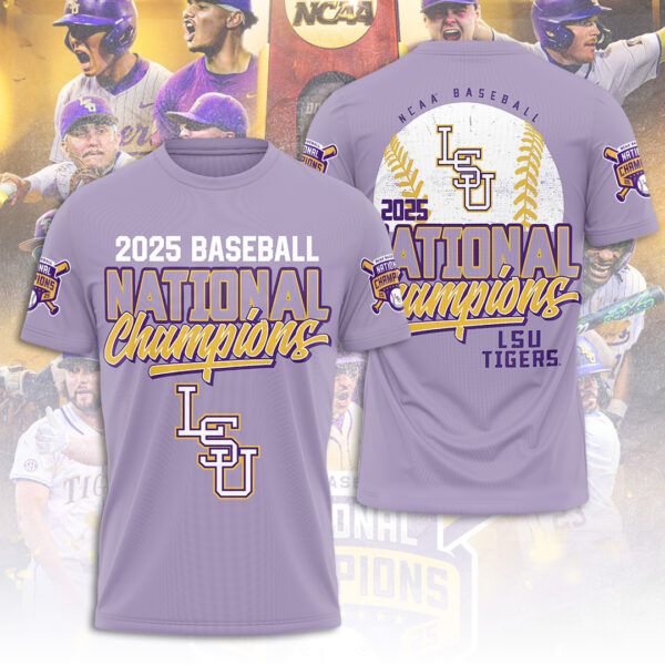 LSU Tigers Baseball 3D Apparel - TANTN 13864