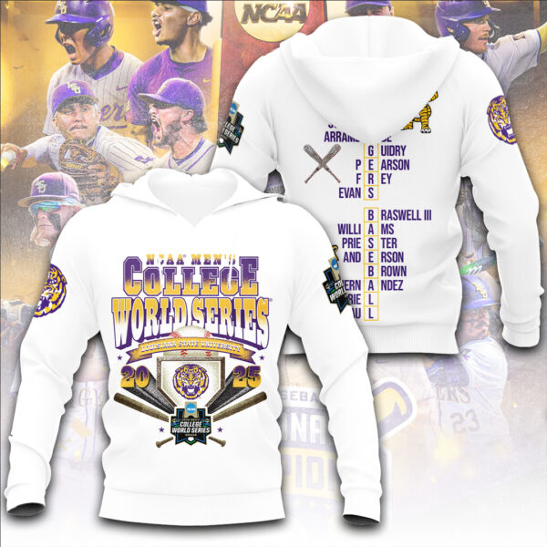 LSU Tigers Baseball 3D Apparel - TANTN 13865