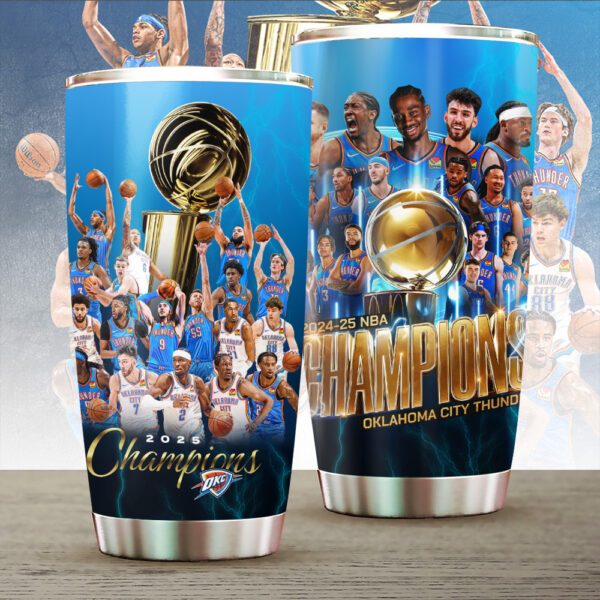 Oklahoma City Thunder Tumbler Cup - TANTN 13916