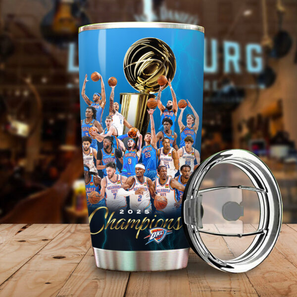 Oklahoma City Thunder Tumbler Cup - TANTN 13916