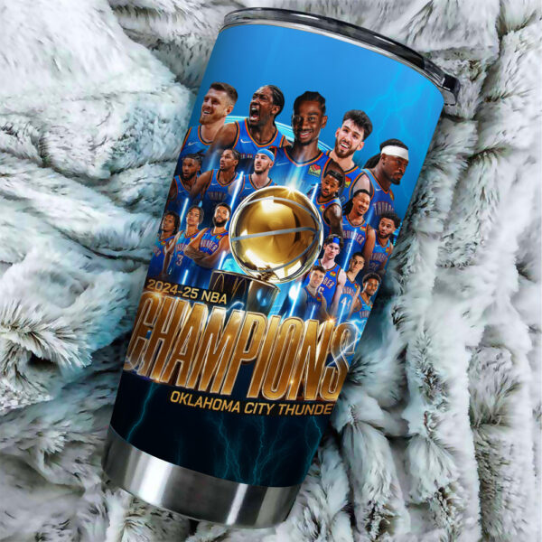 Oklahoma City Thunder Tumbler Cup - TANTN 13916
