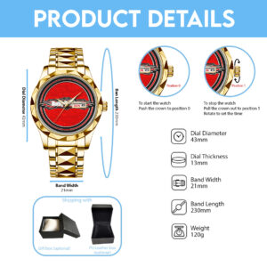 Harley Davidson Alloy Luxury Quartz Watch - TANTN 13935