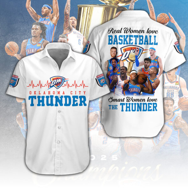 Oklahoma City Thunder Short Sleeve Dress Shirt – TANTN 13948.1