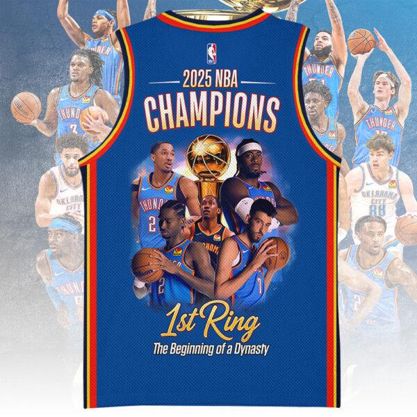 Oklahoma City Thunder Basketball Jersey - TANTN 13965