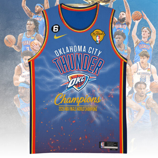 Oklahoma City Thunder Basketball Jersey - TANTN 13968